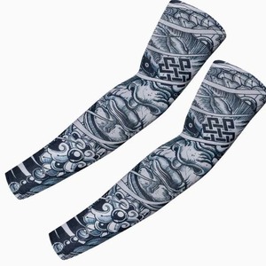Mangas de Ciclismo Sublimadas de Alta Calidad para Deportes al Aire Libre, de Spandex/Poliéster, Transpirables, de Secado Rápido y Resistentes al Agua - Product Image 2