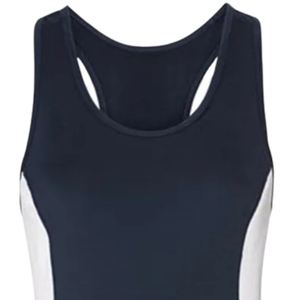 Women Dark Blue Tennis Dress Polyester Sportswear <b>Athletic</b> Court Dress Training Match Apparel Skirt Outfit - Product Image 3