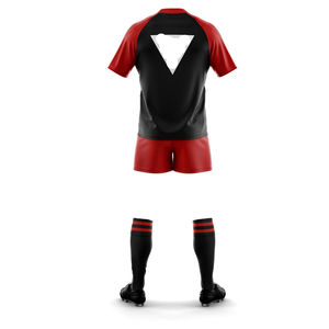 Maillot de rugby pour homme au design professionnel, nouveau style personnalisé, entièrement sublimé, en polyester, uniforme de sport de rugby - Product Image 3