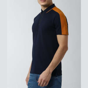 Suéter de Punto Clásico y Elegante OEM, Polo de Manga Corta con Botones y Cuello de Solapa, Jersey de Algodón Transpirable para Hombre, Opciones de Tallas Grandes - Product Image 1