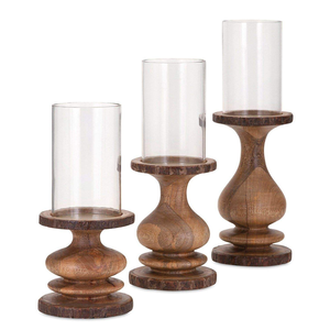 Wholesale Eco-Friendly Polished <b>Wooden</b> Figurine Modern Round and <b>Square</b> Pillar for Stylish Home Decoration - Product Image 5