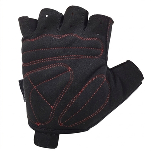 Guantes de Ciclismo Antideslizantes de Medio Dedo para Hombre y Mujer con Cierre de Gancho y Bucle para Ciclismo de Carretera y Montaña, Deportes de Verano, Poliéster, de Fábrica - Product Image 3