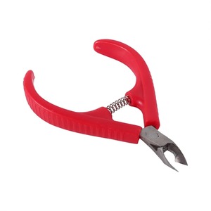 BAFA SURGICAL INSTRUMENTS - Cortaúñas Curvo de Acero Inoxidable, Mango de Plástico Rojo Profesional, Hoja Afilada y Duradera, Diseño Clásico - Product Image 3
