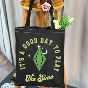 Wholesale Foldable Cotton Shopping <b>Tote</b> Bag Custom Size Reusable <b>Canvas</b> with Letter Pattern <b>Canvas</b> <b>Tote</b> Bag - Product Image 3