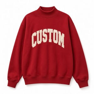Sudadera Casual de Cuello Alto para Mujer, de Alta Calidad, Holgada, de Manga Larga, con Acabado Acanalado, Diseño de Pullover - Product Image 2