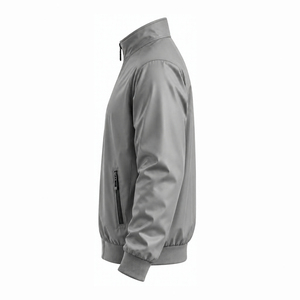 Chaqueta Bomber Premium para Hombre, Diseño Clásico con Cierre Frontal, Ribete Acanalado y Estilo Versátil para el Día a Día - Product Image 5