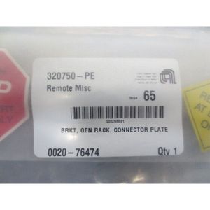 AMAT 0020-76474 BRKT, GEN <b>RACK</b>, CONNECTOR <b>PLATE</b> - Trusted Global Legacy Semiconductor Equipment and Parts at - Product Image 1