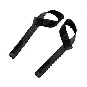 Sangles de musculation en cuir personnalisées avec logo, antidérapantes, pour la musculation, la remise en forme, la salle de sport, la musculation, les entraînements - Product Image 1