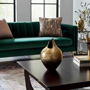 Florero de Metal Premium para Decoración del Hogar, Elegante Artículo Decorativo para Eventos y Oficinas - Product Image 1