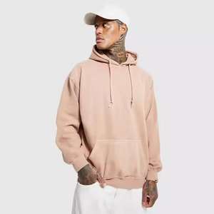 Sweat-shirts d'hiver de qualité supérieure couleur pêche pour hommes, style actuel, manches longues, sweat-shirt en coton mélangé pour hommes - Product Image 6