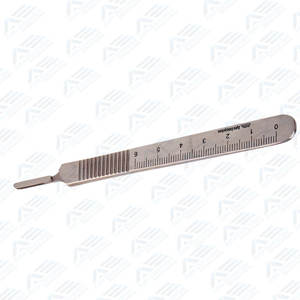 Lames de sécurité chirurgicales, manche de scalpel, lame d'instrument médical, manche en acier inoxydable de qualité supérieure, lame de scalpel manuelle - Product Image 4