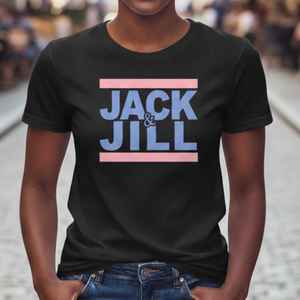 แจ็คแอนด์จิล เรโทร พริ้นท์ ทีเสื้อผ้าผู้หญิงแขนสั้นลำลองสลิมฟิตฤดูร้อนสตรีทแวร์แฟชั่นเสื้อยืดแบบกำหนดเอง - Product Image 5