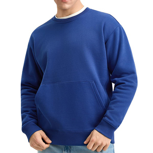 Top Selling Heavyweight Sweatshirts For Men's Custom Made In Multi Color For All Size Available Basic Cotton Blended Sweatshirt - Product Image 1