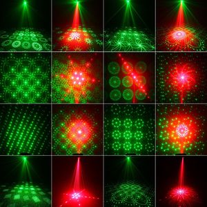 RGB LED USB Laser Projektor Bunte Atmosphäre Fernbedienung für Bühnen beleuchtung für Bar Club Party Disco DJ Theater Shows - Product Image 2