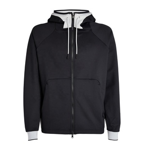 Sweat-shirt à capuche uni pour homme en polaire - Polyester/coton, haut à capuche unisexe, chaud et confortable pour l'hiver, pour usage personnel - Product Image 5