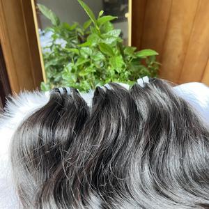 มัดผมลอนธรรมชาติแบบไม่ผ่านการทำเคมีสำหรับต่อผมลอนธรรมชาติแบบไม่ผ่านการทำเคมี100% ในเวียดนาม - Product Image 2