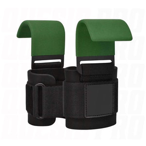 Custom Logo Design Adjustable Power Hooks <b>for</b> Weightlifting Heavy Duty Gym <b>Lifting</b> Rod Wrist Support Holder Strength Training De - Product Image 1