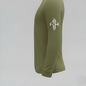 Camiseta de Manga Larga para Hombre, Calidad Premium 2026, Cuello Redondo, 100% Algodón, Estilo Casual Personalizado a Medida, Talla Grande, RIVIAN ATLANTIC - Product Image 6