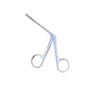 Pinza manual de acero inoxidable de alta calidad MEDZORA SURGICAL QUIRE para extracción de cuerpos extraños y pólipos de oído, 10.5cm, instrumento quirúrgico ORL - Product Image 1