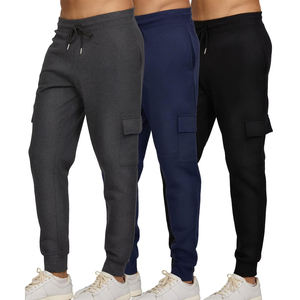 Pantalones de Algodón de Peso Medio con Bolsillos Laterales para Otoño, Joggers con Bolsillos Laterales, Pantalones de Algodón de Peso Medio para Otoño, Requisitos Personalizados - Product Image 3