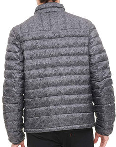 Chaqueta Acolchada con Capucha para Hombre, Ecológica, Resistente al Viento, 100% Poliéster, Logotipo Personalizado, Servicio OEM, Ligera - Product Image 5