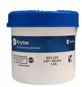 Lubricante Industrial Krytox GPL 225, Grasa PFPE de 1 kg, Aceite Base PFPE, Certificado NSF H1, Espesante PTFE, Alta Calidad - Product Image 6