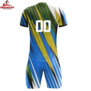 Camiseta de Fútbol de Verano de Alta Calidad, Diseño Personalizado con Impresión por Transferencia de Calor, Unisex, Tallas Grandes, Manga Corta, Transpirable - Product Image 3