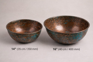 Fregadero de cobre de diseño moderno, lavabo de cobre con acabado avanzado, fregadero de cobre con la última innovación, lavabo de cobre con diseño que marca tendencia - Product Image 5