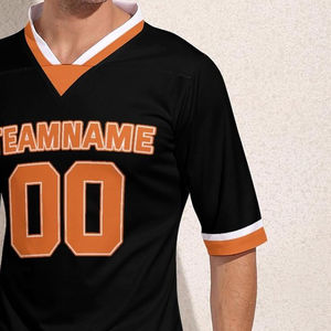 Vente en gros de maillots de football américain de haute qualité à bas prix, 100% polyester respirant, imprimés par sublimation, personnalisés pour les équipes SPORTIVES - Product Image 4