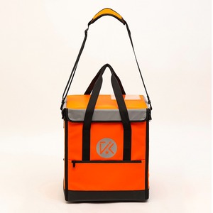 Mochila de reparto de comida de gran capacidad, multifuncional, color naranja medio, de nuevo diseño. - Product Image 3