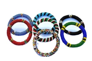 Unisex elegante clásico colorido con cuentas bordado hecho a mano corazón pulsera buena combinación moda Vibe - Product Image 3