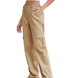 Pantalones de Moda para Mujer 2026, Pantalones Casuales con Logotipo Personalizado, Pantalones Anchos de Mezclilla Estilo Boyfriend para Damas - Product Image 5