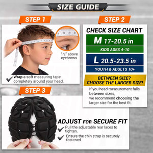 Casque de football américain souple pour jeunes, casque de football souple pour football 7v7, casque souple pour flag football, enfants, adultes, rugby - Product Image 2