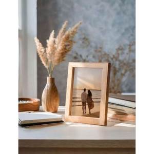 Eco-Friendly Wooden Desktop Photo <b>Frame</b> for <b>Family</b> Wedding Baby Kids & Anniversary - Product Image 4