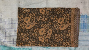 Handmade Ajrakh Print Modal Silk Saree Natural Vegetable <b>Dyes</b> Traditional Block Pattern Heavy Weight Silk Saree for Ladies - Product Image 5
