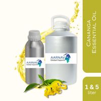 Aarnav Global Exports Huile Essentielle de Cananga de Qualité Supérieure Multi-Usages 100% Pure Distillée à la Vapeur Note de Fond Florale et Épicée
