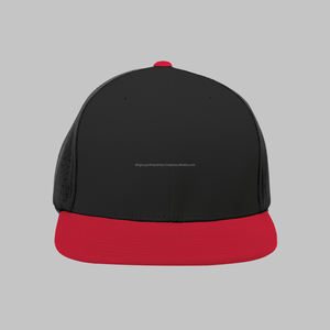 หมวกเบสบอลไม่มีโครงสีดำ6แผงหมวกกีฬาแบบไม่มีโครงสร้างผ้าคอตตอนปักโลโก้ได้ตามต้องการสำหรับผู้ชายผู้หญิง - Product Image 5