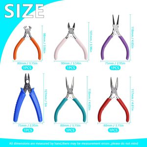 INTENSE SURGICAL INSTRUMENTS Stainless Steel Jewelry <b>Pliers</b> <b>Set</b> for Jewelry Making Wire Cutters Nose Crimping Beading Tools - Product Image 6