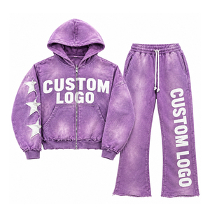 Survêtement surdimensionné pour homme OEM, ensemble de survêtement ample pour homme et survêtement streetwear de luxe pour homme pour les marques de vêtements - Product Image 6