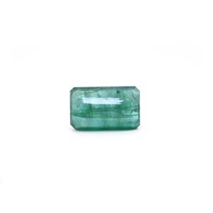 Natural Zambian Emerald 6.4 Carat Loose Gemstone Emerald Cut for Fine Jewelry - Product Image 2