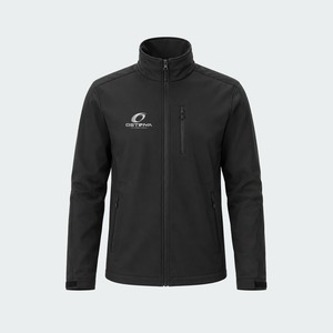 Chaqueta Softshell Personalizada con Logotipo, Impermeable, para Hombre, Transpirable, de Secado Rápido, con Cuello Alto, para Invierno - Product Image 5