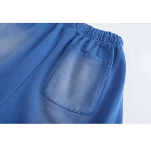 กางเกงขาสั้นลำลองไซส์ใหญ่พิเศษ 5XL สกรีนโลโก้ได้ สีพื้นเรียบง่าย มีกระเป๋า กางเกงชายหาดฤดูร้อน กางเกงวิ่งออกกำลังกายทรงตรงสำหรับผู้ชาย - Product Image 3