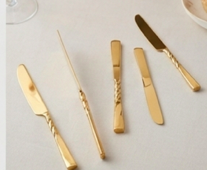 Stylish Knife With Round Designer Handle Elegant Cutting <b>Tool</b> For Kitchen Dining Table Wedding Cake And Serving Party Use - Product Image 3