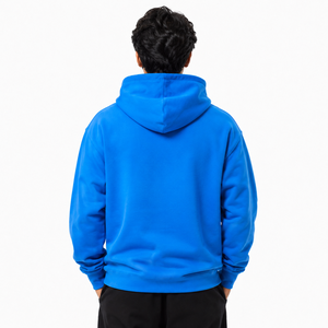 Sweat à capuche Premium en coton doux avec impression en relief 3D, design imprimé en relief, construction pull-over, poche kangourou, poignets côtelés - Product Image 2