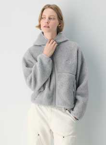 Sudadera con Capucha de Felpa para Mujer, Chaqueta Informal de Invierno, Ropa de Marca Privada, Fábrica de Venta al Por Mayor - Product Image 3