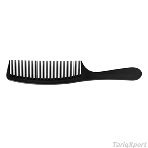 Peine de cola de rata de acero de alta calidad para peluquería, para trenzas clásicas, mechas teñidas y separación de cabello, peine de plástico - Product Image 2