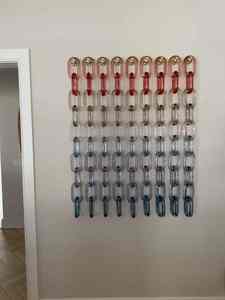 Cadena de Resina Transparente y Colorida, Ecológica, Hecha a Mano y Personalizada, Decoración para Colgar en la Pared, Proyectos de Bricolaje, Separador de Ambientes - Product Image 5