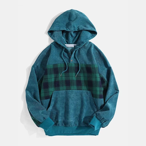 Sudadera con Capucha Extra Grande para Hombre, de Algodón Grueso, con Logotipo, Diseño Sólido, Forro Polar, para Invierno - Product Image 1