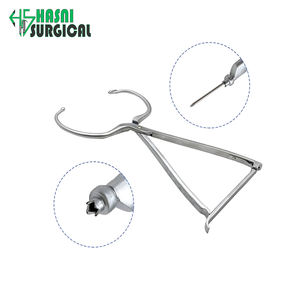 Forceps orthopédiques de réduction osseuse de 400 mm avec pointe sphérique, forceps à os en acier inoxydable - Product Image 2