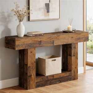 Consolle in Legno per Divano, Ingresso o Sala d'Attesa - Product Image 1